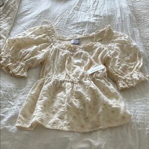 Old Navy Puff Sleeve Blouse XS